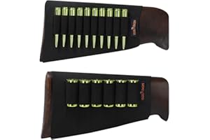 TOURBON Fucile da Caccia e Fucile Munizioni Elastico Manica Buttstock Shotshell Supporto Cartuccia