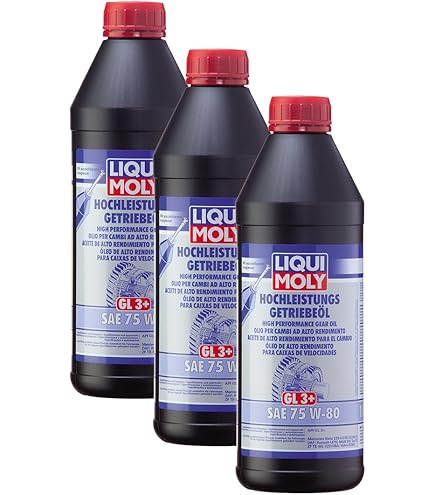 LIQUI MOLY 4434 Öl 4x1L 4434 LIQUI MOLY HOCHLEISTUNGS-GETRIEBEÖL GL4+ SAE 75W90 FÜR AUDI GL4+ Vollsynthetisch