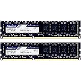 Timetec 16 Go KIT (2x8Go) DDR3 1333MHz PC3-10600 Non ECC Unbuffered 1.5V CL9 2Rx8 Dual Rank 240 Pin UDIMM Desktop PC RAM Modu