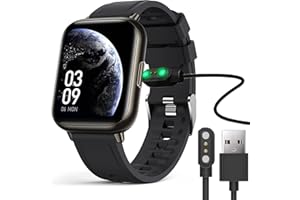 Giaogor Ladekabel Kompatibel mit AGPTEK LW31, Kabel Ladegerät Ladestaion für AGPTEK LW31 Smartwatch (schwarz)
