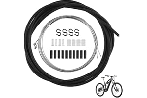 EMODWEY Cable De Gas Acelerador 2 Metros Universal con Funda Cable y Escañacables para Scooter y Moto 50cc, Kit Completo con Accesorios, Compatible con Carburadores Dell'Orto, Mikuni, PWK, Keihin