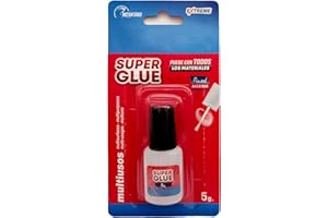 VIDA SOL Pegamento Instantáneo Extreme Super Glue Multiusos, Ultra Fuerte Para Madera, Plástico, Caucho, Metal, Papel, Cerámica, etc. Pega en 10 Segundos, Secado Rápido y Duradero, 5G