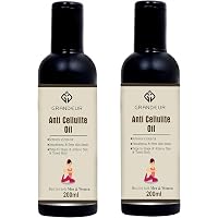 Grandeur PACK OF 2 Anti Cellulite & Skin Toning Fat Burning Oil & Slimming For Stomach, Hips, Thighs, Body- 200ml each