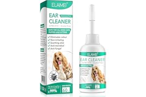 SKIN TAG REMOVAL Limpiador de oídos para perros,Solución limpiadora de oídos para mascotas,gotas para oídos de perros para infecciones,antibióticos,tratamiento de gotas para oídos de perros para cachorros,gatos