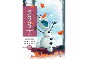 Coloriages mystères Disney - Saisons
