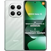 XIAOMI Redmi Note 15 NFC Smartphone, 6+128GB, Green | Mediatek Helio G100 Ultra Camera 108 MP, IP64, 120 Hz, 6000 mAh Battery