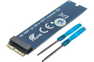Sintech M.2 nVME SSD Adapter Card Upgrade Kits,Compatible for MacBook Air(2013-2017 Year) and MacBook PRO（Late 2013-2015 Year,iMac