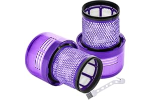 Artraise Filter Replacement for Dyson V15 Detect V11 Animal V11 Torque Drive Plus V11 Complete V11 Extra Cordless Vacuum Cleaner, Compare to Part 970013-02 (2 Pack)
