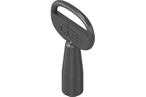 CTA DICHTUNGEN CTA-Dichtungen Vierkantschlüssel aus Gd-Zn in schwarz 1C04-20