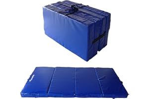 GARTENPIRAT Matelas de gymnastique pliable 200 x 100 x 10 cm.