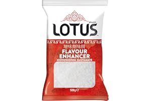 LOTUS BRAND Lotus Flavour Enhancer 500g | Monosodium Glutamate | MSG | Premium Quality | Ajinomoto | Umami Seasoning | 500G (Pack of 1)