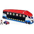 Paw Patrol, Transforming PAW Patroller with Dual Vehicle Launchers, Ryder Action Figure and ATV Toy Car, Kids Toys for Ages 3 and up