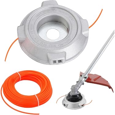 Tête De Débroussailleuse Multifonction Kimeo G80 Pro - Nylon Haute Résistance - Pour Tondeuse, Coupe-bordures, Désherbage - 7