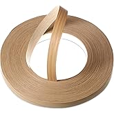 WordPress® 22 mm Eiche Echtholz Kantenumleimer mit Schmelzkleber – 50m Rolle – Einfache Anwendung zum Aufbügeln