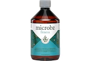 MICROBZ Fitness Daily Probiotic (31 Servings) - Liquid Probiotics for Gut Health Support, Digestive Supplement for Fitness & Workout, Soil-Based Bacteria, Dairy & Gluten Free