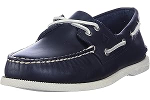 Sperry Top-Sider Herren A/O 2-Eye Lea Bootschuhe, Blau (Navy), 44.5 EU