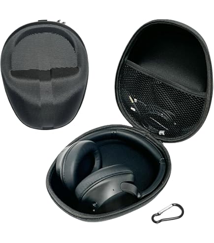 Geekria Elite Charging Headphones Case Compatible with Sony WH