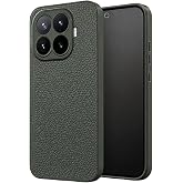 Coverzone Xiaomi 17T Pro ile uyumlu Kılıf Deri G&ouml;r&uuml;n&uuml;ml&uuml; Thermax Silikon kılıf Kamera Korumalı Kompakt Tasarım Mi 17T Pro i&ccedil;i