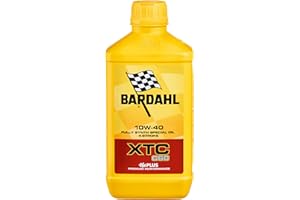 Bardahl - Olio Motore XTC C60 10W-40 per Moto 4 Tempi, Contrasta la Formazione dei Depositi, 100% Sintetico, 3 Litri