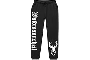 Uglyshirt89 Waidmannsheil Männer u. Herren Jogginghose | Jäger Jagd Förster Wildschwein Hose