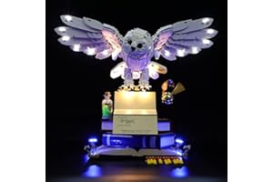 LIGHTAILING Jeu De Lumières Compatible avec Lego 76391 Harry Potter Icônes de Poudlard Édition Collector Modèle en Blocs De Construction：Version Télécommande - Ne Figurant Pas sur Le Modèle
