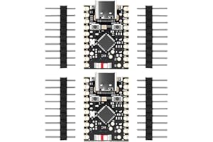 AYWHP ESP32-C6 Mini Development Board ESP32 WiFi Bluetooth Board con processore a 32 bit 160 MHz Running Frequency USB Type-C ESP32 Development Board, 2,4 GHz compatibile con Arduino (2 pezzi)