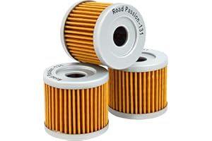 Road Passion Filtre à l'Huile pour UH125 BURGMAN 2002-2012 UH200 BURGMAN 2007-2012(3 pièces)