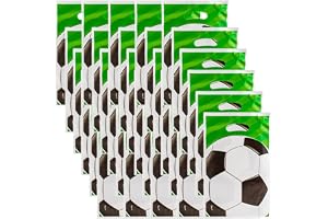 Presentpåsar fotboll, 30 stycken fotboll födelsedag presentpåsar för barn, presentpåsar barnfödelsedag, fotboll presentpåse p