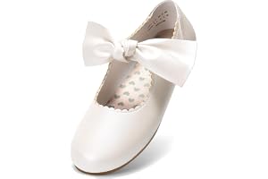 DREAM PAIRS Ballerina Flats Mary Jane främre rosett klänning skor