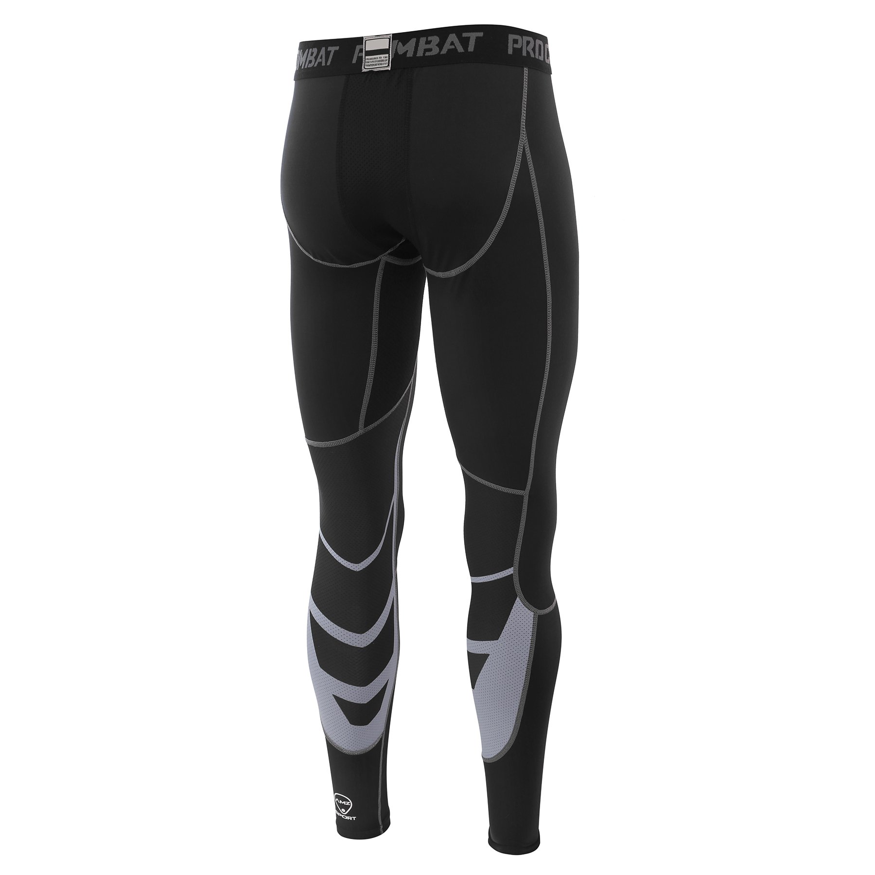 Amzsport Pantaloni Sportivi A Compressione Da Uomo Leggings Da Palestra Calzamaglia Ad Asciugatura Rapida You Combat