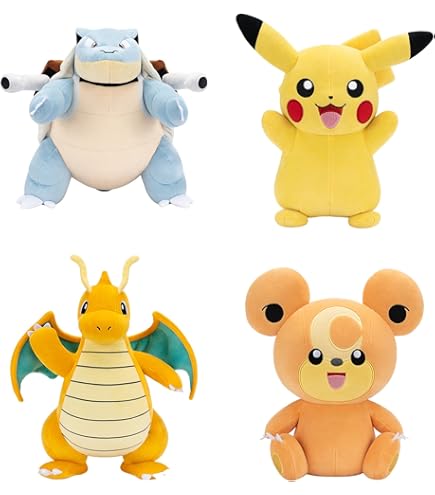 Pokémon Knuffel Pluche Blastoise, 30cm | Thimble Toys