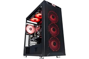 BREUNOR NOBLE CHOICE BREUNOR VORTEX - Pc Gaming RYZEN 5 7600 6 Core fino a 5.1GHz, RX 7800XT 16Gb, SSD NVMe 1000Gb, RAM 32Gb DDR5 6000MHz, Dissipatore a torre, Win 11 Pro, Pc da gaming, Pc desktop gaming