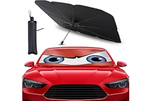 NOTHERN PEAKS Sonnenschutz Auto Frontscheibe. Windschutzscheibe Sonnenschutz SUV - Auto-Sonnenschirm 140x80 cm UV-beständiger Auto Sonnen Schutz frontscheibe mit Titan-Beschichtung