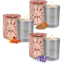 Set Di 6 Candele Regalo Per Donne, 5,64 Once * 3 Grandi Candele ...