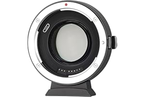 EBYPHAN EF-EOS M2 Autofokus Objektiv-Adapter 0.71x Speed-Booster kompatibel mit Canon EF-Objektiv zu EOS-M (EF-M Mount) Kameras CAN0N EOS M M2 M3 M5 M6 M10 M50 M100 M200