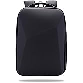 Classone GA-0010 Gauntlet V1 Sert Kabuk Serisi 15.6 inch Uyumlu WTX Pro Su Ge&ccedil;irmez Kumaş Laptop &Ccedil;antası -Siyah
