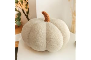Pumpakudde, Pumpkin Pillow, 3D Halloween Plyschkudde, Höstdekoration