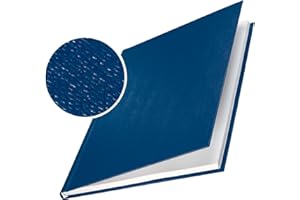 Leitz Tapa rígida impressBIND, Lomo de 21.0 mm, Azul, 73950035