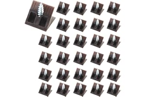 AMDONALO 30pcs Drawer Repair Kit Plastic Drawer Runners Drawer Repair Kit with Screws Furniture Chest Drawer Bottom Repair Fixing