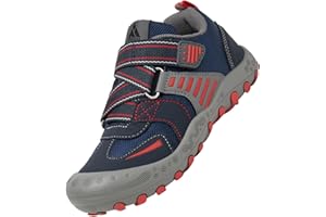 MISHANSHA Buty dziecięce dla chłopców, buty turystyczne, dziewczęce buty trekkingowe, niskie trampki do biegania, rozmiar 1-12,5 UK