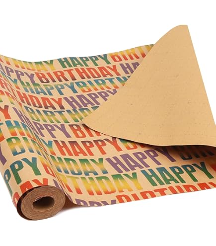 43cm X 15M Gift Wrapping Paper Roll For Birthday, Recyclable - View #9