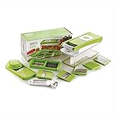 Ganesh 14 in 1 Multipurpose Chopper, Fruits & Vegetable Cutters, Grater Peeler Chipser, Unbreakable Food Grade Body, Easy Pus