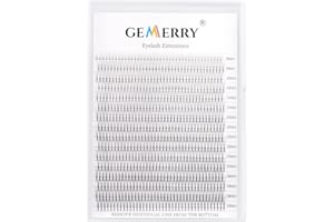 16 file di Extension Ciglia 3D Volume Russo 0.10 D curl Mix 8-15mm Ciglia Professionali 640 Ciuffetti Ciglia Premade Lash Extensions di GEMERRY (Big Box 3D-0.10D-mix 8-15mm)