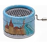 Spieluhr mit der Titelmelodie zum Fim DREI HASELNÜSSE FÜR ASCHENBRÖDEL (Kurbelwerk, Mini-Drehorgel, Spieldose, Musik Box) sch