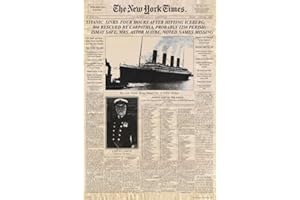 EMPIREPOSTER Titanic - Newspaper gazeta Nowy Jork Times plakat filmowy druk - rozmiar cm
