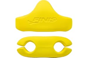 FINIS Ankle Buoy for Competitive Swim Training, Yellow, Adult