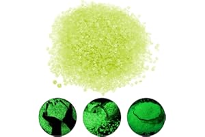 TenaLucy 10000 Pièces Lumineux Cailloux Decoratif Jaune Gravier Aquarium Decoration Cailloux Aquarium Jaune Pierre Aquarium DIY Galet Aquarium Cailloux Decoratif Gardin Vase Plante Galets Decoratif