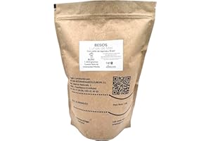 CAFE SIN INTERMEDIARIOS - Besos - Café Colombia para Cafetera Italiana - Moka 1Kg - Tostado Semanal - Envasado y molinado al envío - Intensidad de sabor media - Ideal para Café con Leche