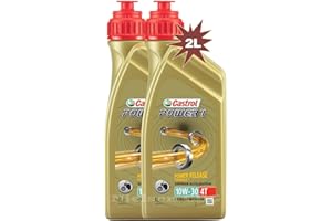 CASTROL BUNDLE Castrol Power 1 4T 10 W30 Parte Syn – Olio per Moto