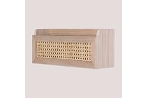 ‎SKLUM SKLUM Pólka z Rattanu i Drewna Arxie